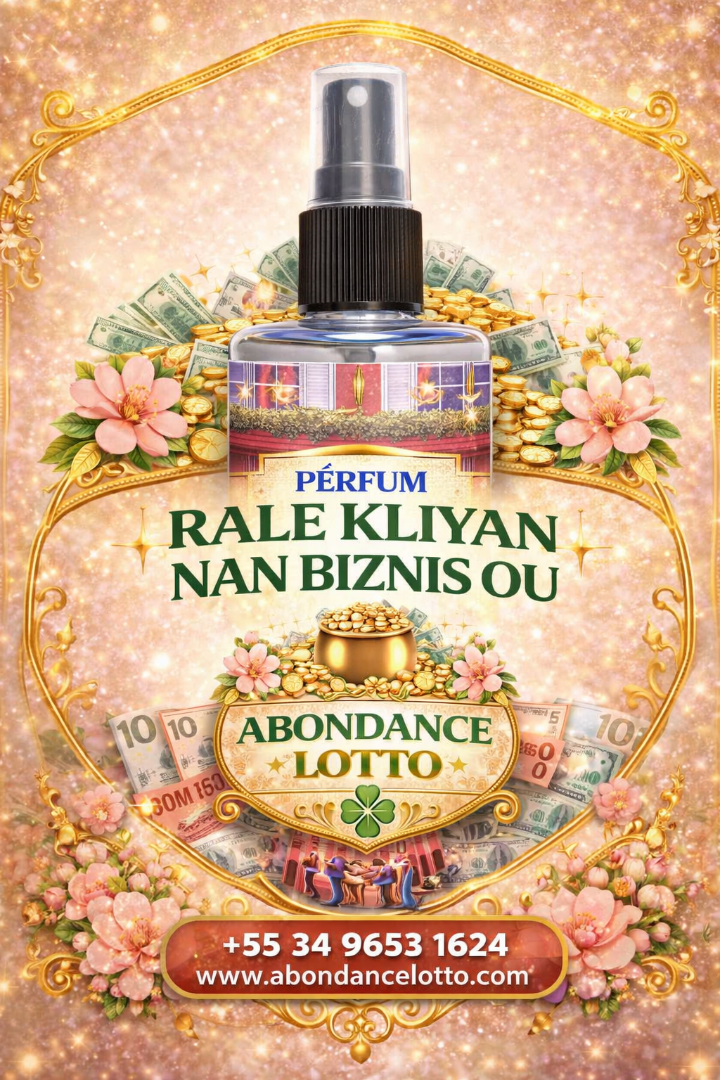 Perfume Rale Kliyan Nan biznis ou